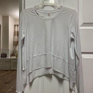 FP Movement by Free People white tempo long sleeve shirt. Size M
